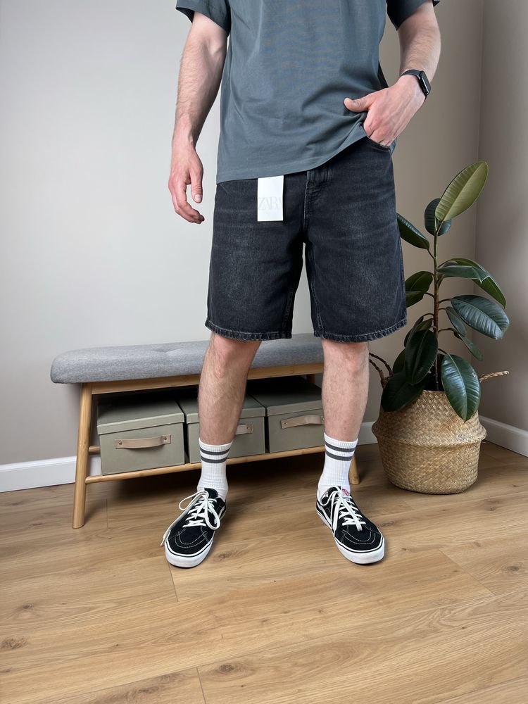 New !Чоловічі  Шорти ZARA Straight Fit