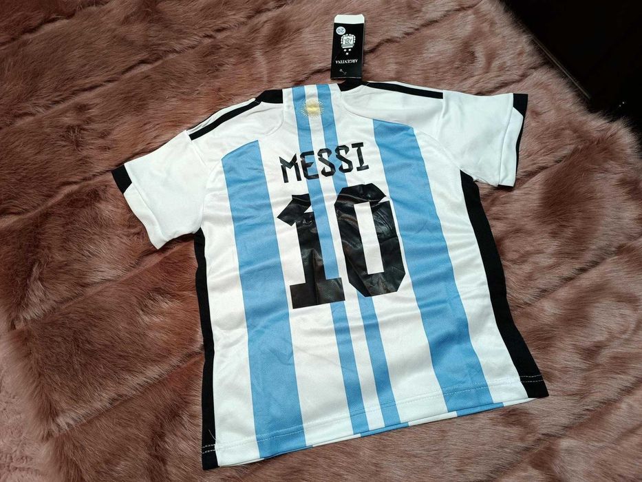 Equipamento Camisola MESSI Argentina | CRIANÇA | NOVO