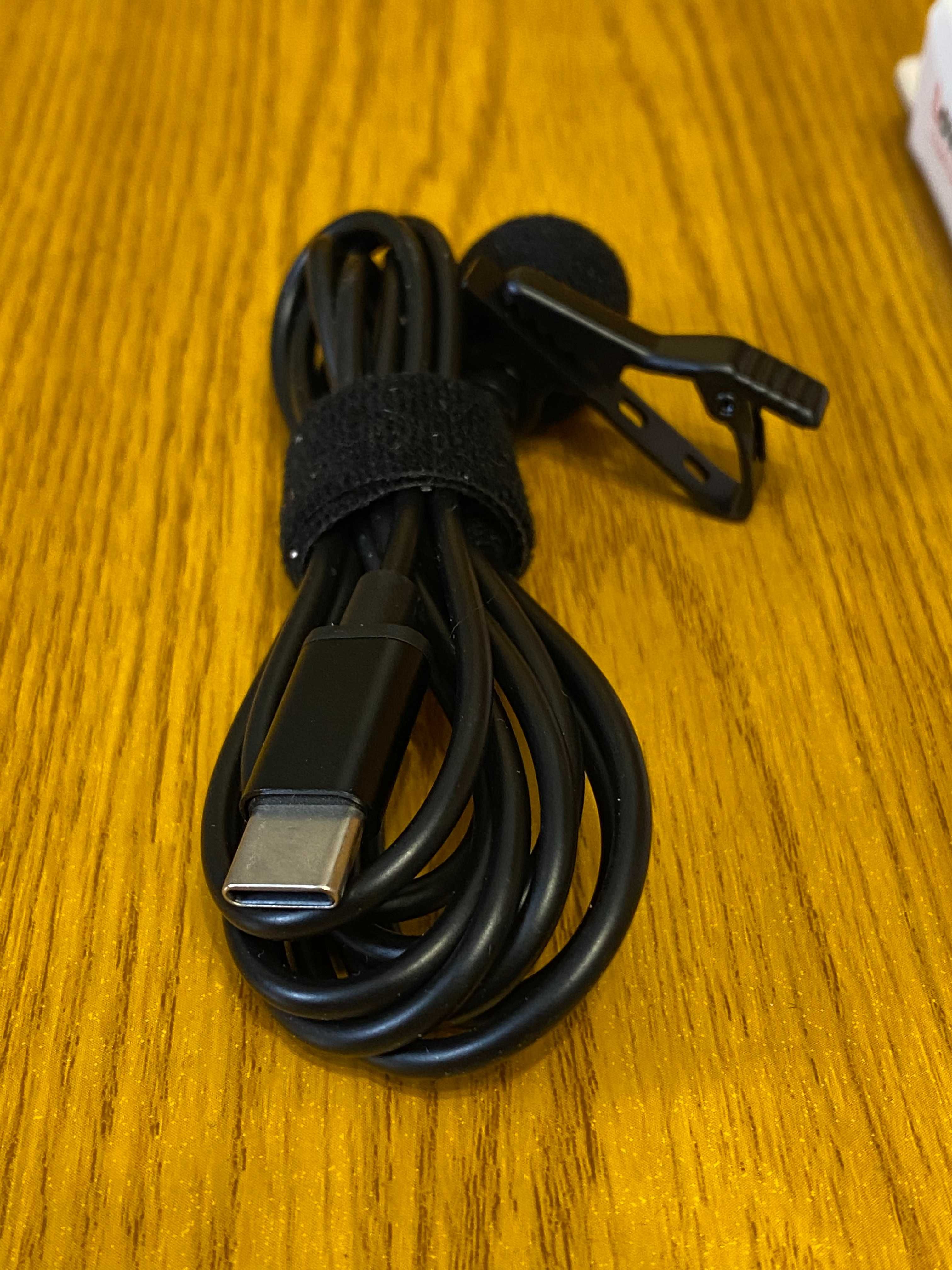 Микрофон Media Microphone DM Type-C MK-3 Петличный микрофон  Петличка