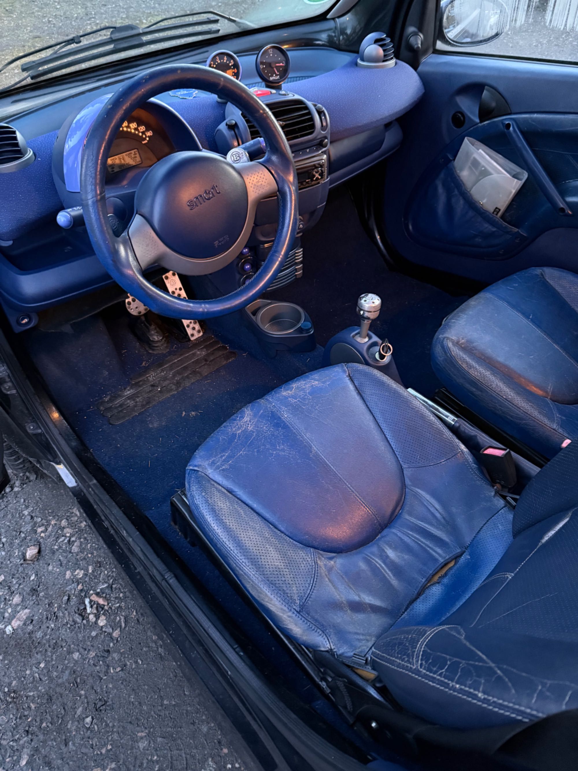 Smart Fortwo Brabus oryginał 70PS klima/skory/panorama