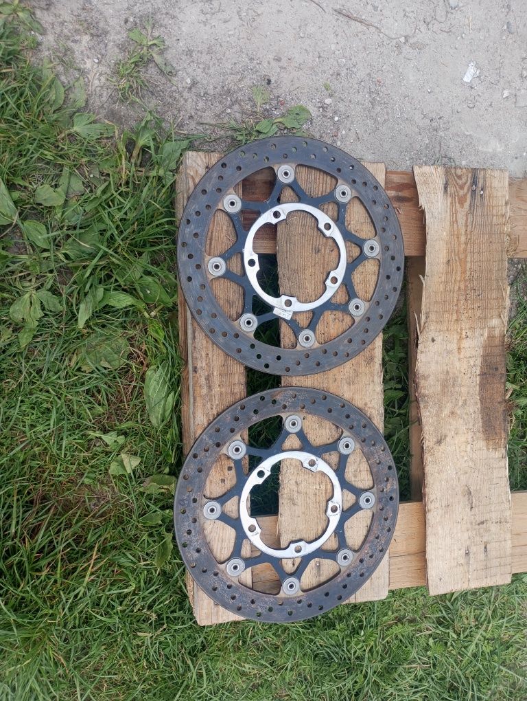 Tarcza tarcze 5 mm hamulcowe Suzuki GSXR 1000 K3 K4 K5 przód tył L4