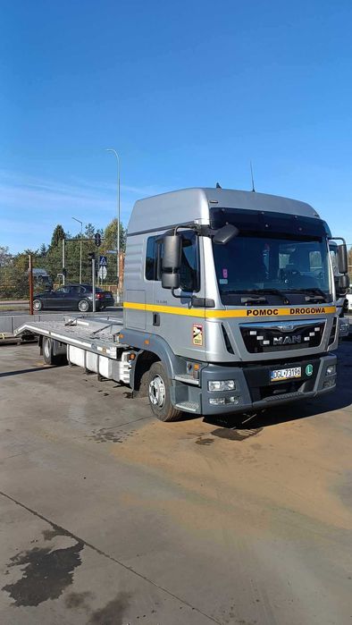 Man TGL 11.220 Laweta Pomoc Drogowa 6 ton ładowności