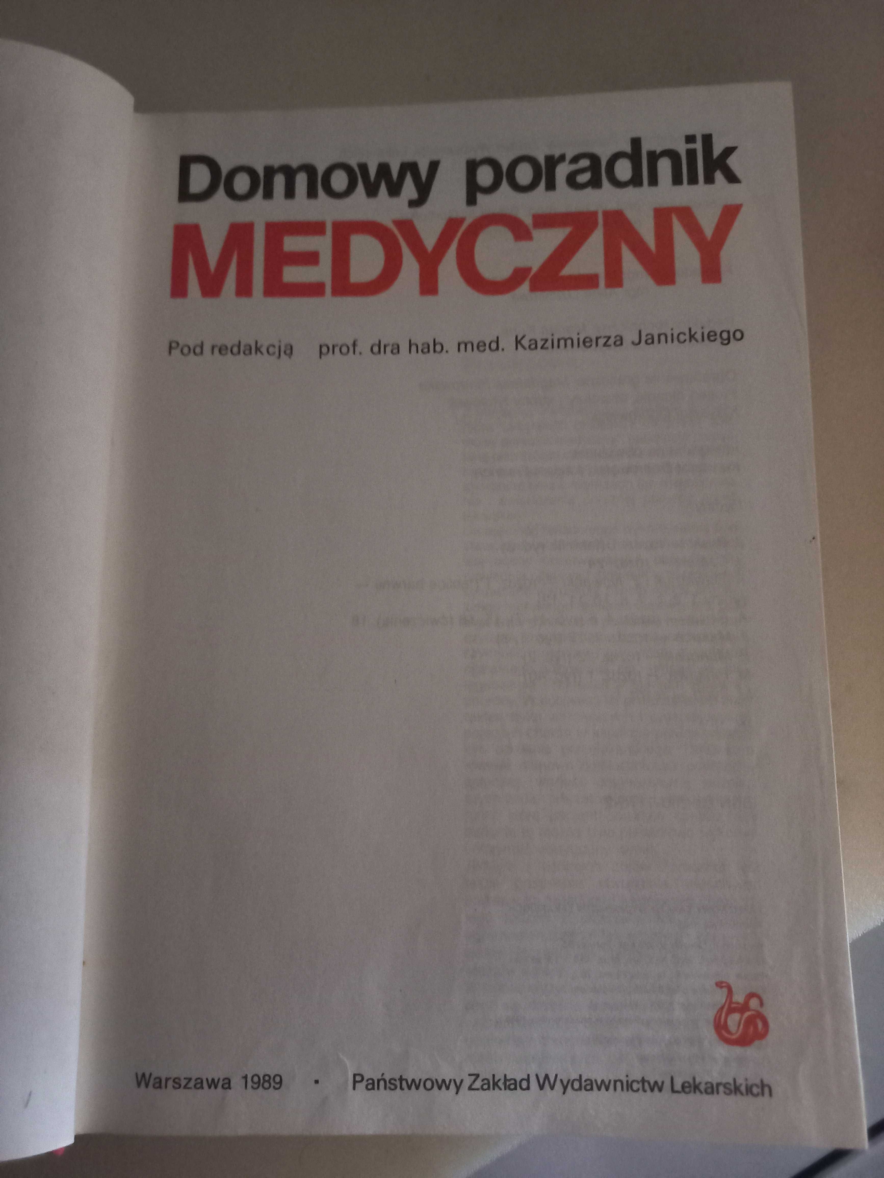 Domowy poradnik medyczny.