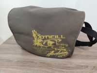 Mochila O'Neill tira-cole castanha/amarela