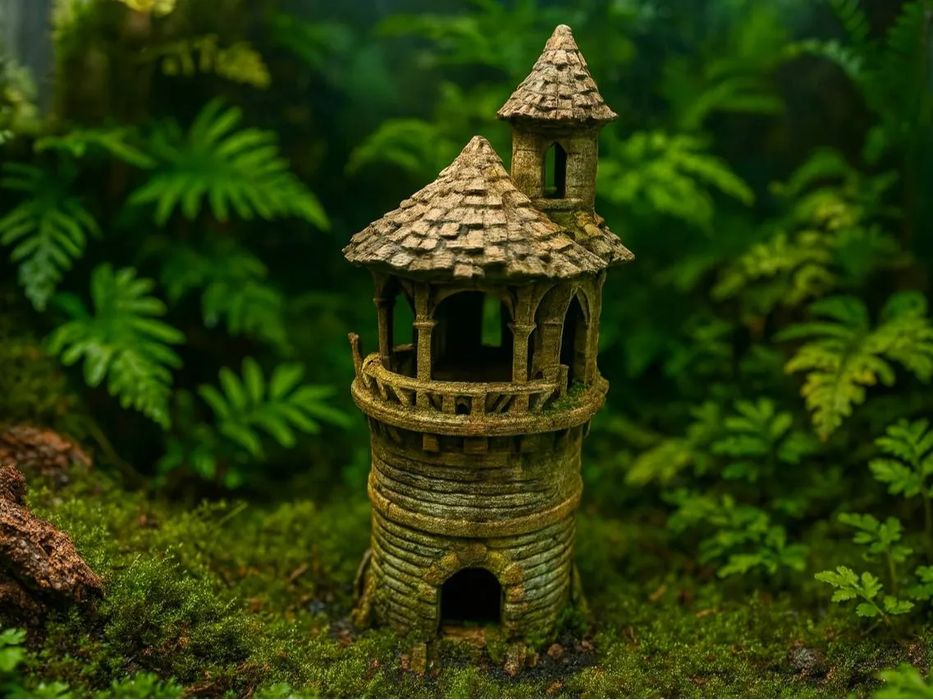 A Torre - Modelo Detalhado para Terrário e Tabletop