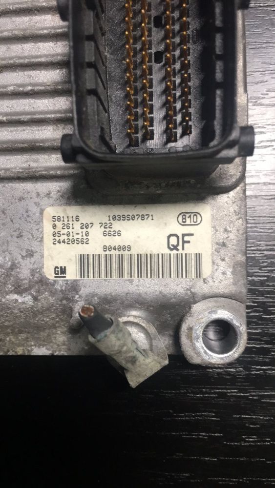 Блок управления ЭБУ Opel Corsa Meriva Astra Zafira Vectra 1.0 1.2 1.4