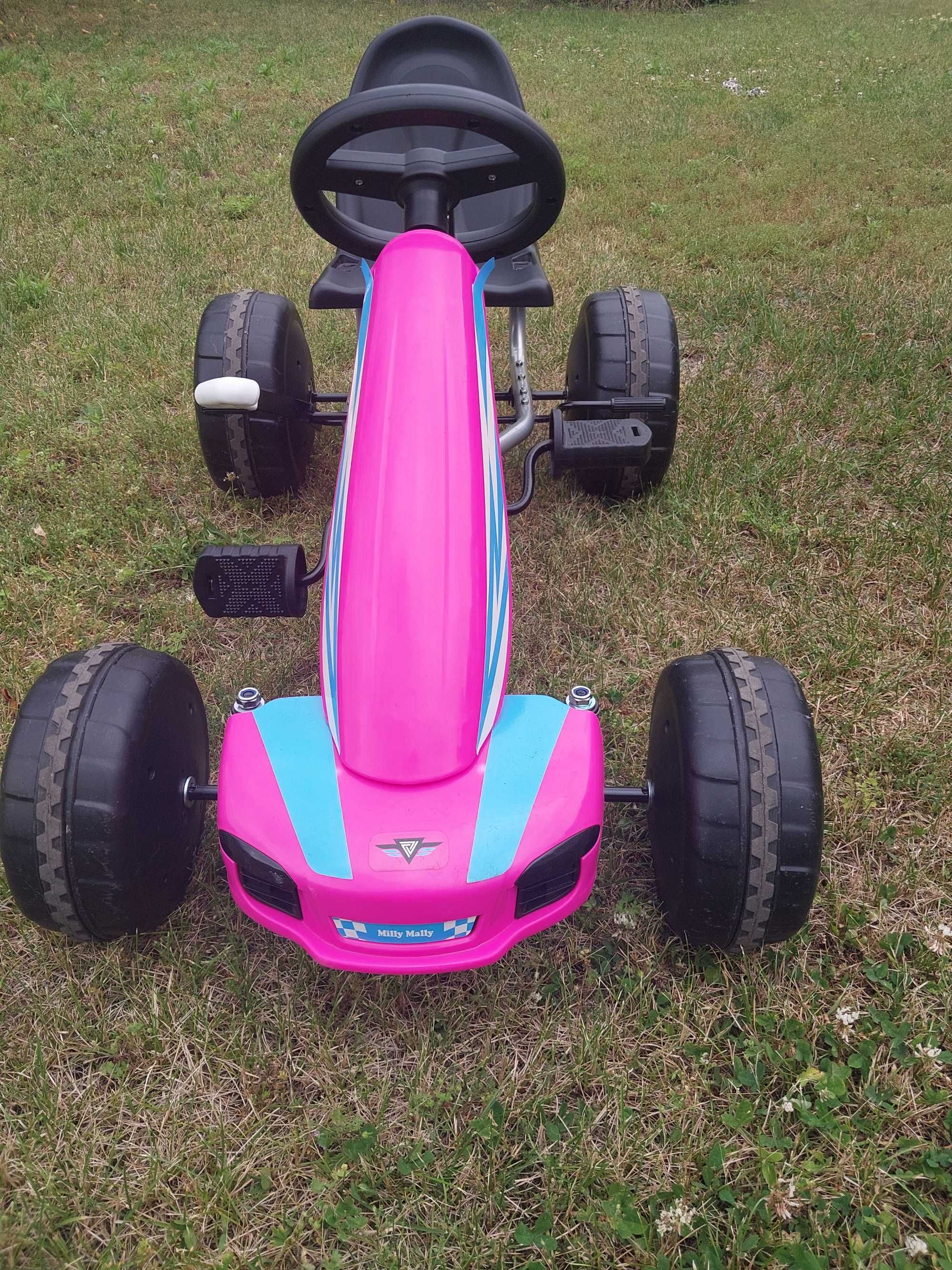 Gokart na pedały MILLY MALLY Viper Różowy