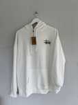 Stussy nowa bluza logo spellout hoodie oversize boxy