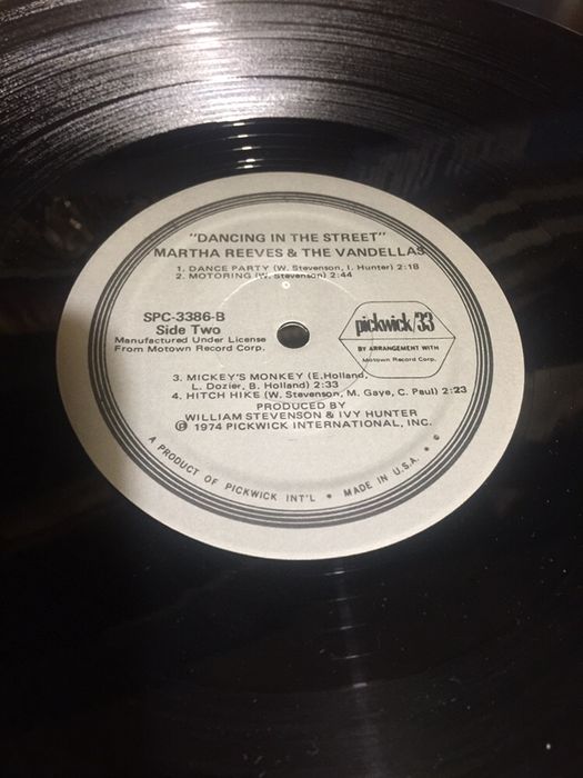Vinil: Martha and the Vandellas - Dancing in the Street - 1974 USA
