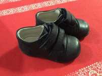 Sapatos ortopédicos em pele criança