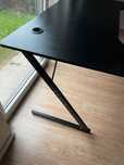 Biurko Gamingowe GAMER - Biurko gamingowe HALSTED 60x120 czarny