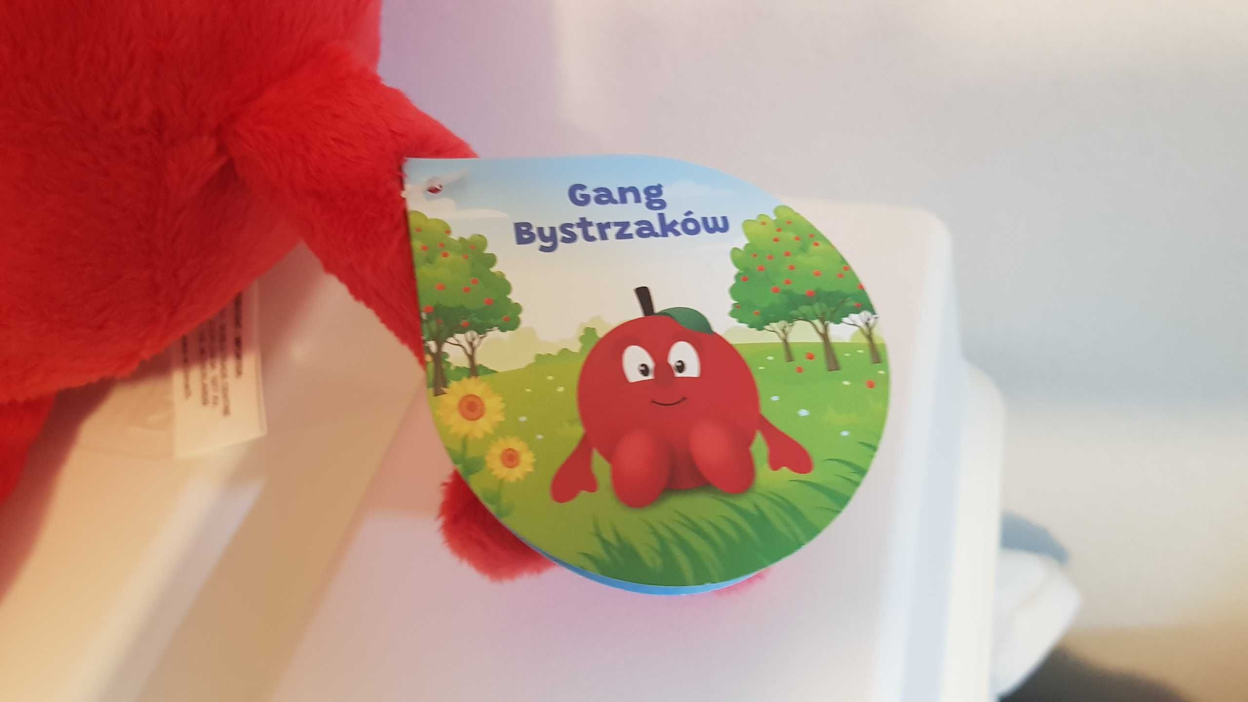 Pluszak Jabłko Newton Gang Bystrzaków NOWE z metką