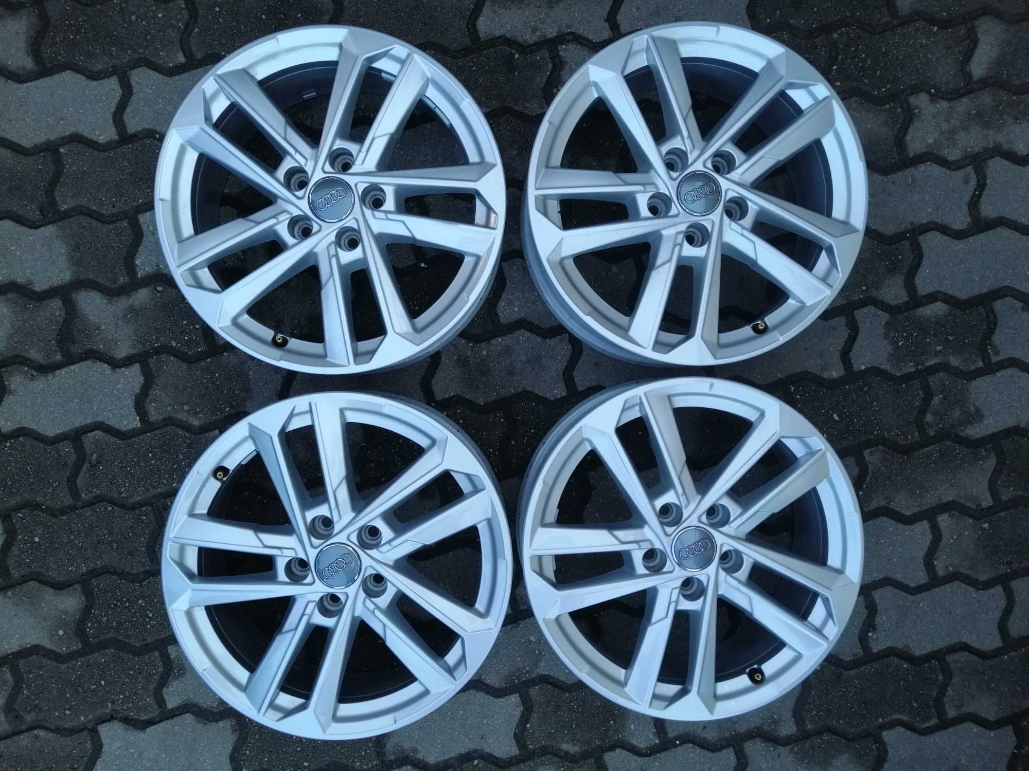 Felgi aluminiowe 5 x 112 R 17 Alufelgi oryginalne Audi Jak Nowe Vw