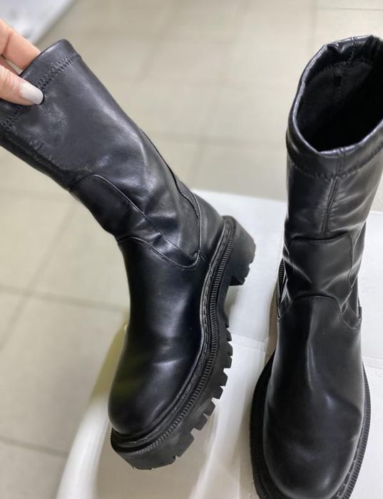 Демісезонні чоботи, осінні чоботи, 34 - 35 размер демисезонные ботинки