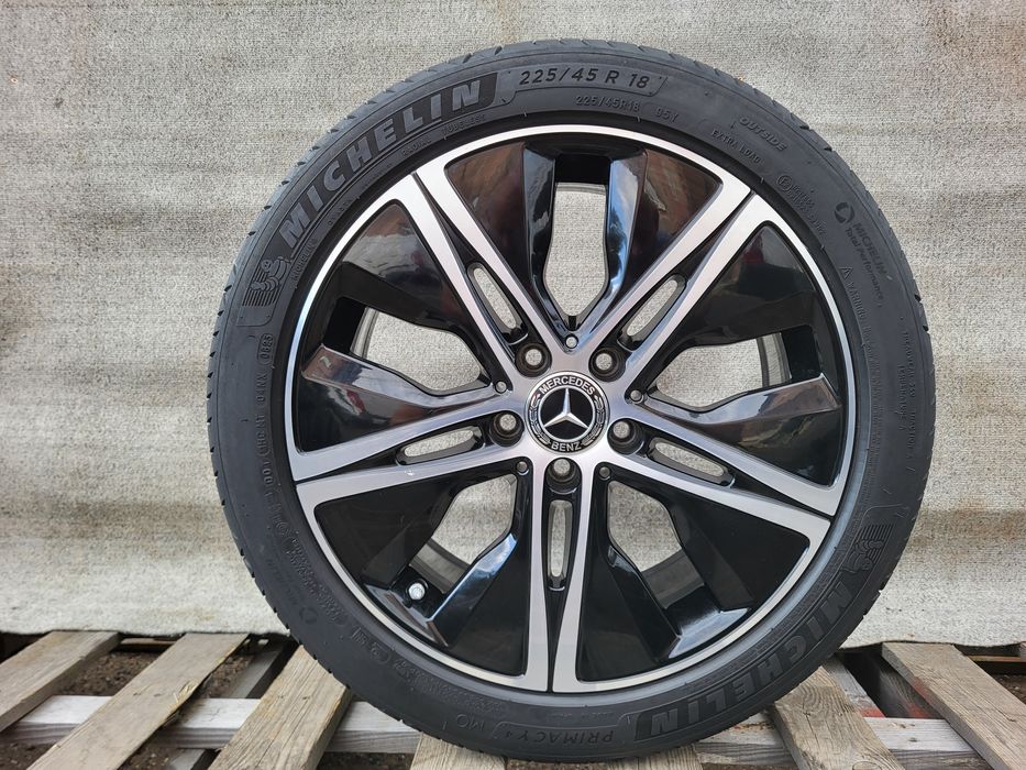 [K350] Koła Letnie 18 Cali 5x112 Conti Mercedes CLA 2szerokosci 23r