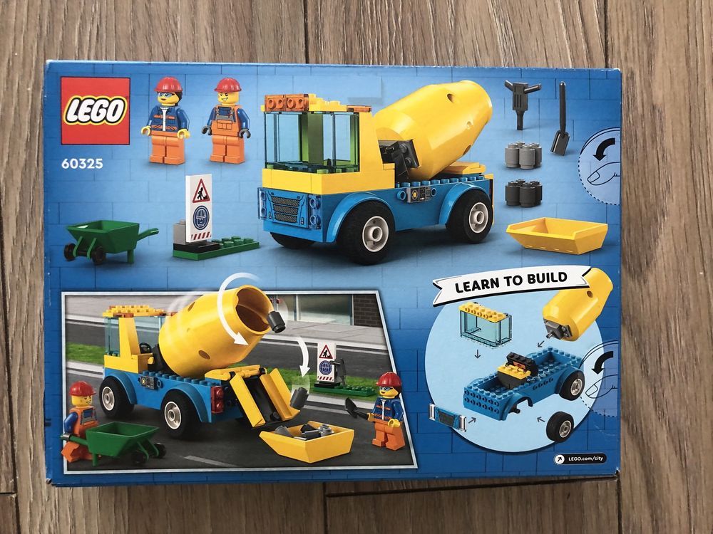 Lego City 60325 Ciężarówka z betoniarką