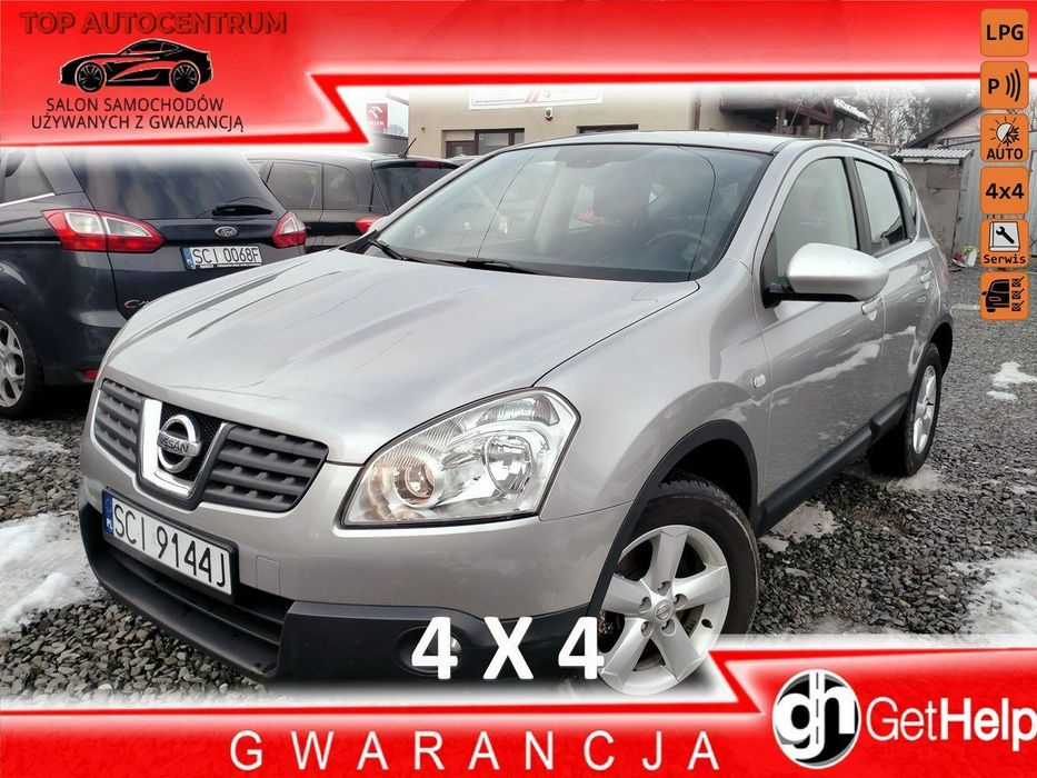 Nissan Qashqai Acenta 2.0 Benzyna+LPG 141KM 4x4 Klimatronic 2xalu