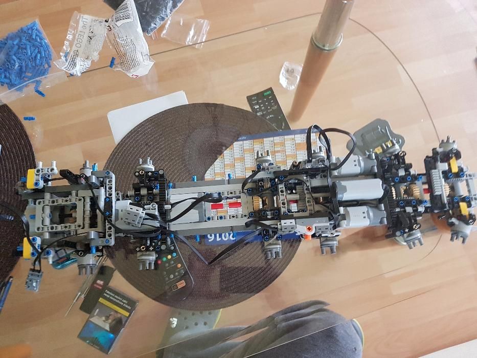 lego technic MOC dzwig, Żuraw Liebherr LTM jedyny unikat GMK 6400 MKII