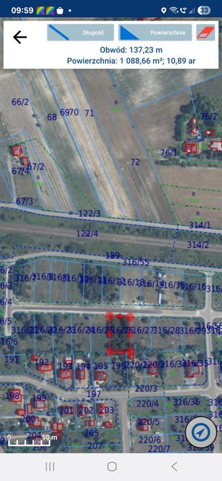 Działka budowlana z projektem i pozwolenie na budowę