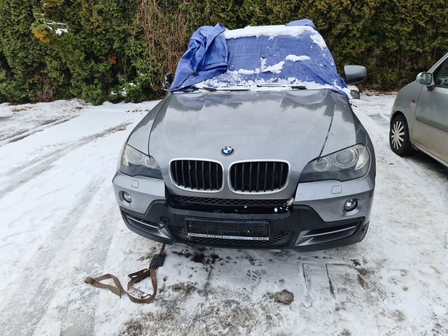 Narożnik zderzaka prawy tył BMW X5 E70 3.0