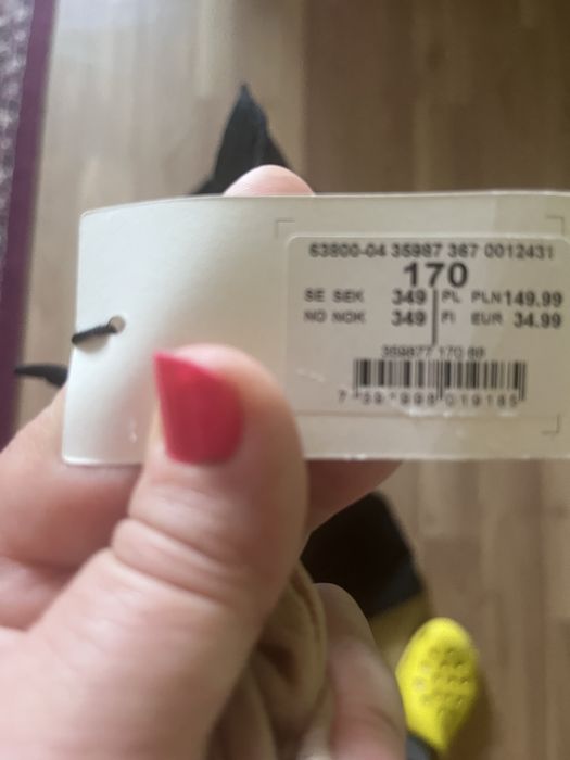 Spodnie chłopięce ,czarne z gumkami przy nogawkach