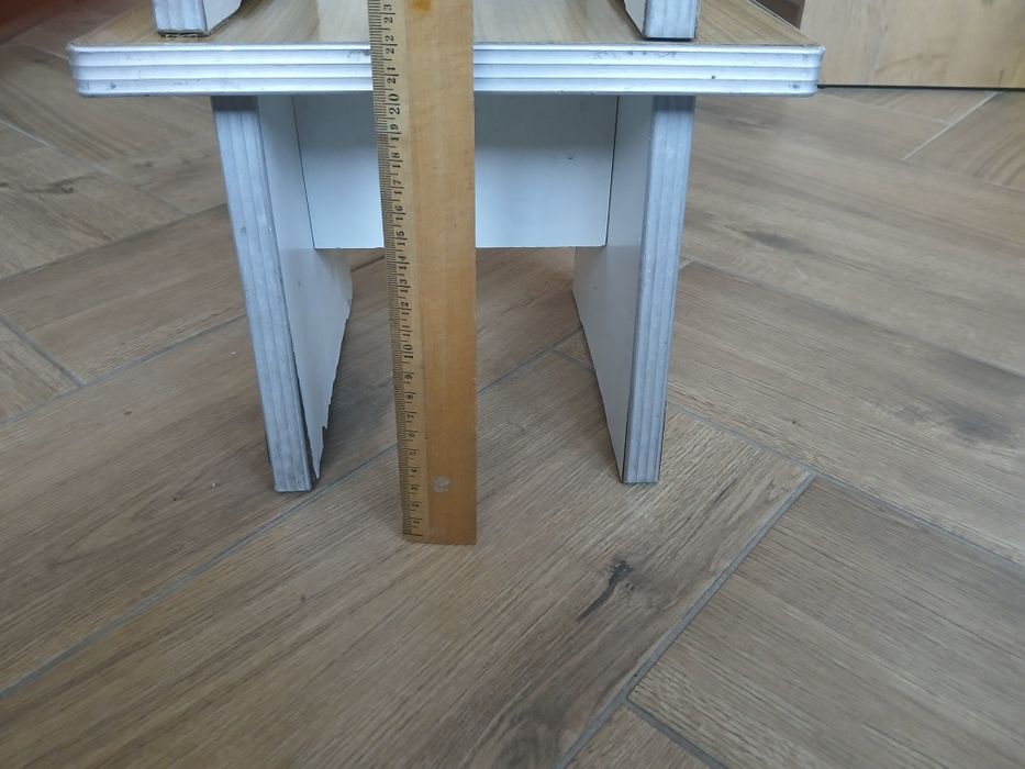 3 oryginalne stołki / taborety z Wolsztyńskiej Fabryki Mebli