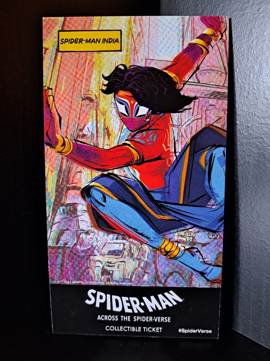 Collectible Ticket: Spider-Man Across the Spider-Verse