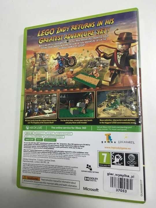 LEGO Indiana Jones 2 EN X360 Sklep Warszawa Wola