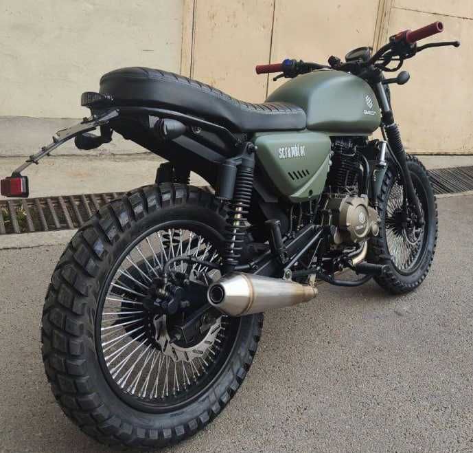 Мотоцикл geon SCRAMBLER LIGHT 200