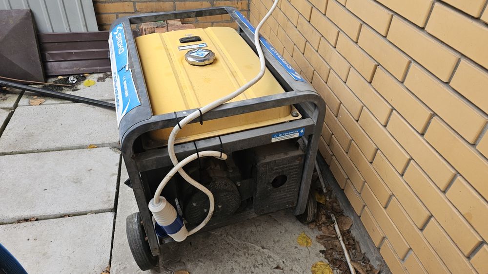 Сдам в оренду бензиновий генератор Sadko gps 8000e, стартер. 6,0 кВт