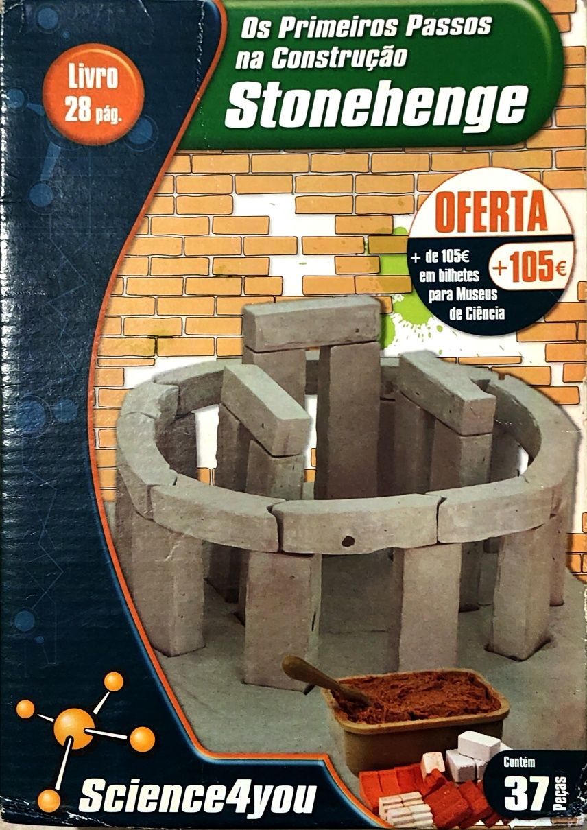 Construção Stonehenge (science4you)