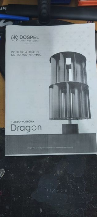 Turbina wiatrowa dragon 500w