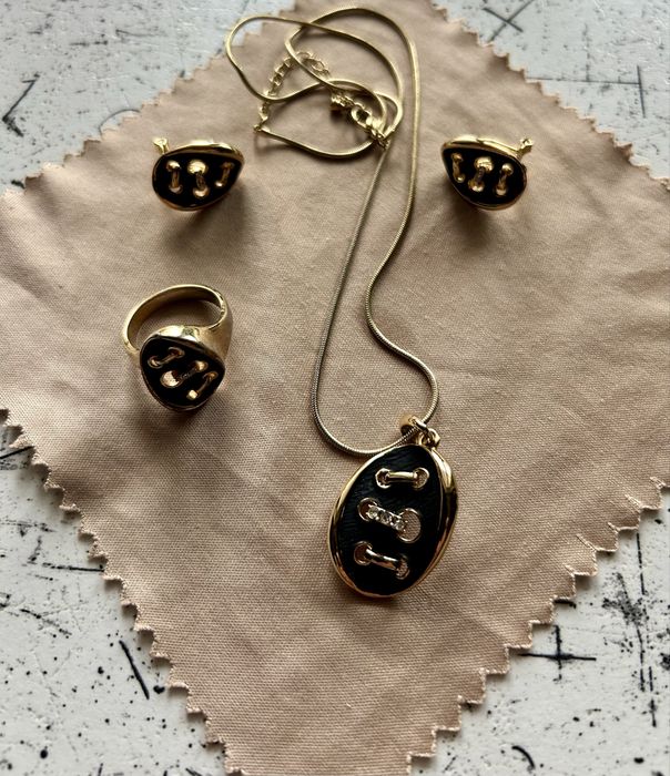 Набори прикрас каблучка, сережки, підвіска