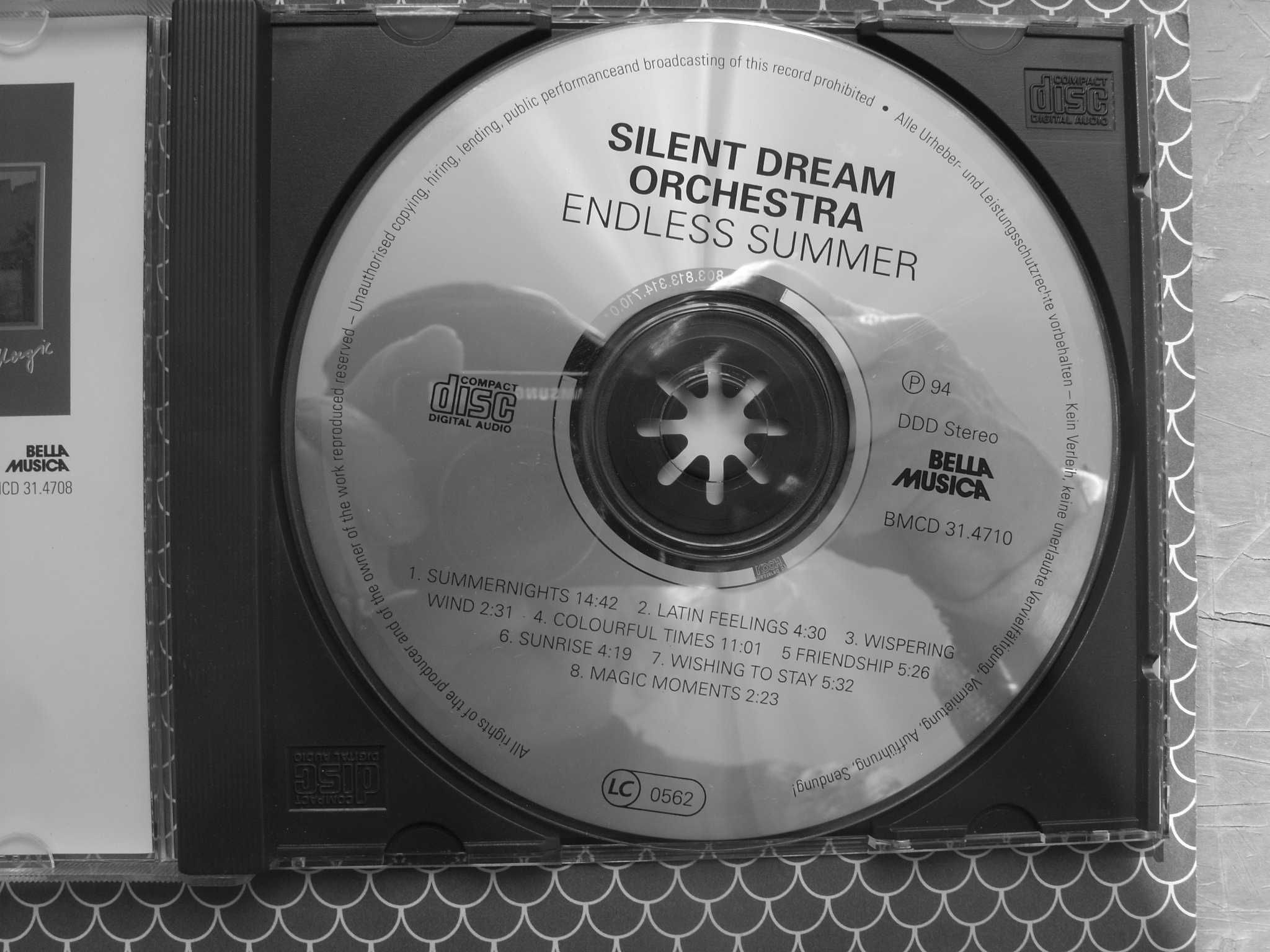 Plyta cd; SILENT DREAM Orchestra--Endless, 1994 rok.