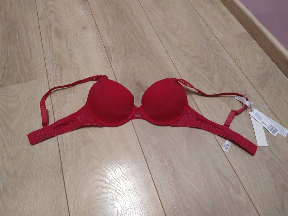 Biustonosz Esotiq 64D czerwony