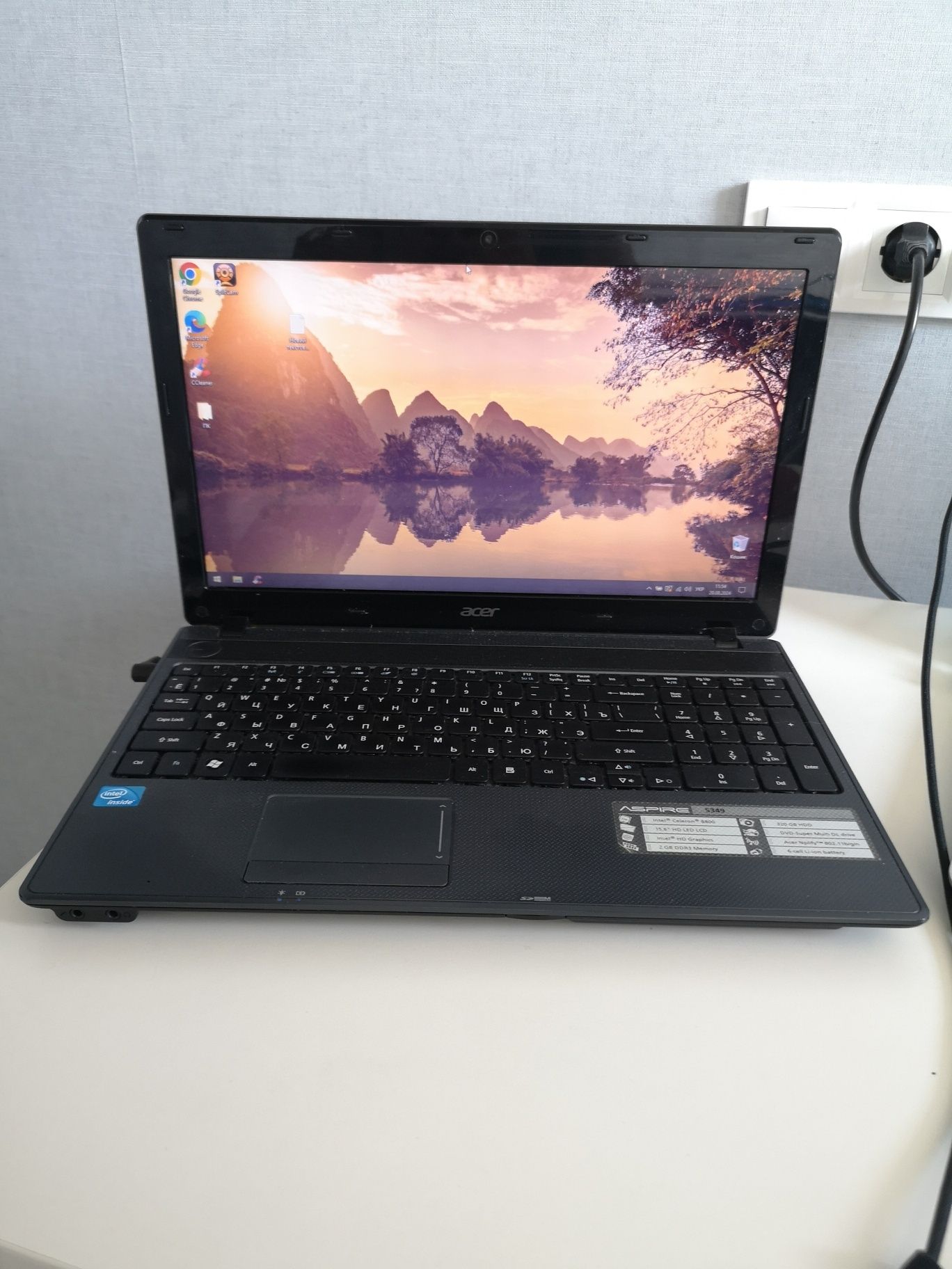 Ноутбук Acer Aspire 5349 в робочому стані