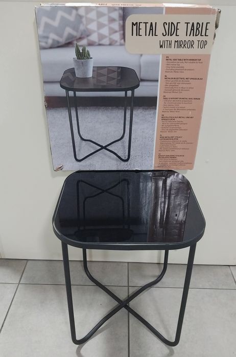 Скляний кавовий столик!