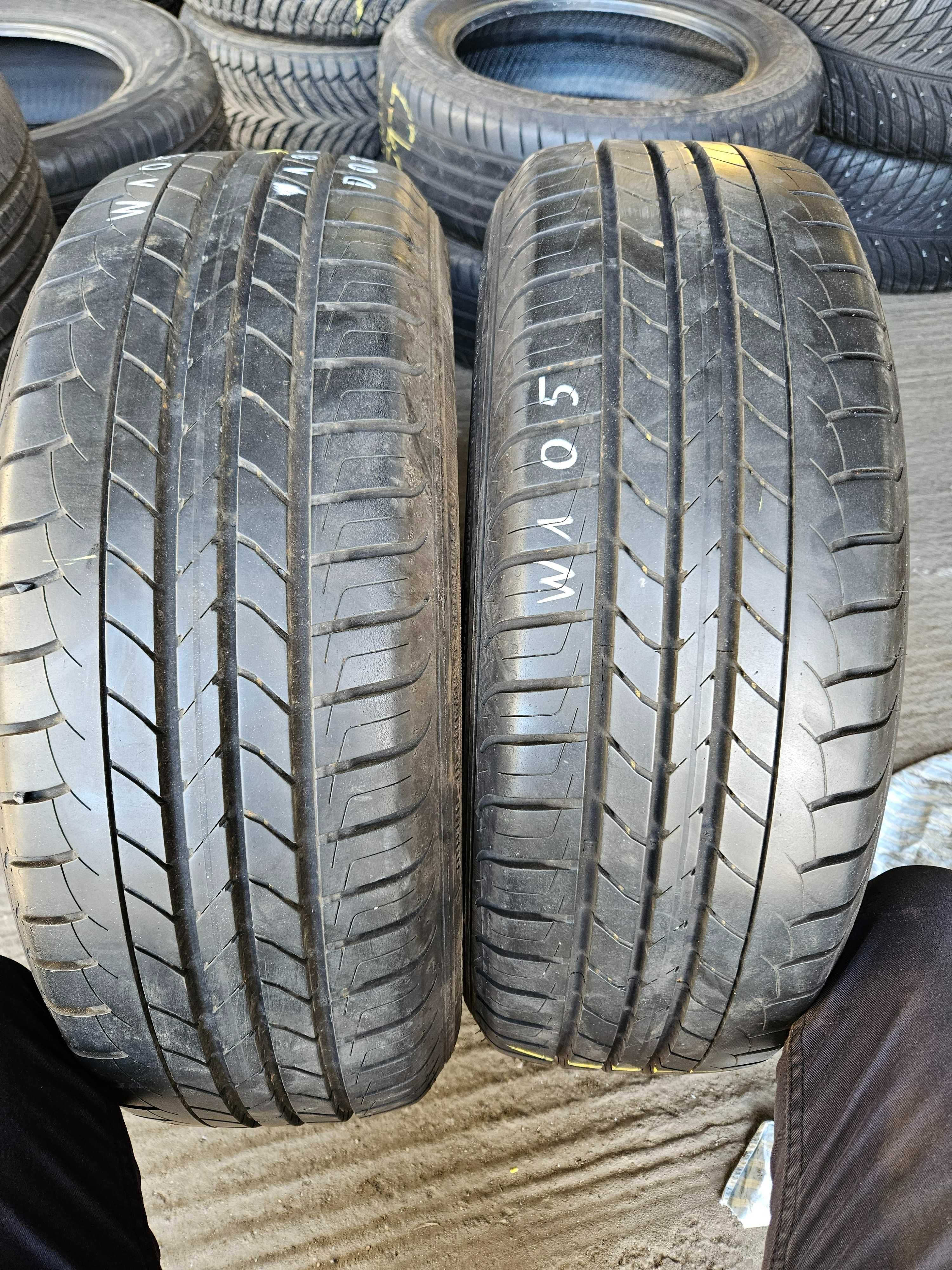 185/65/15, 2018r. 7mm. Goodyear Duragrip, OPONY Z MONTAŻEM [W105]