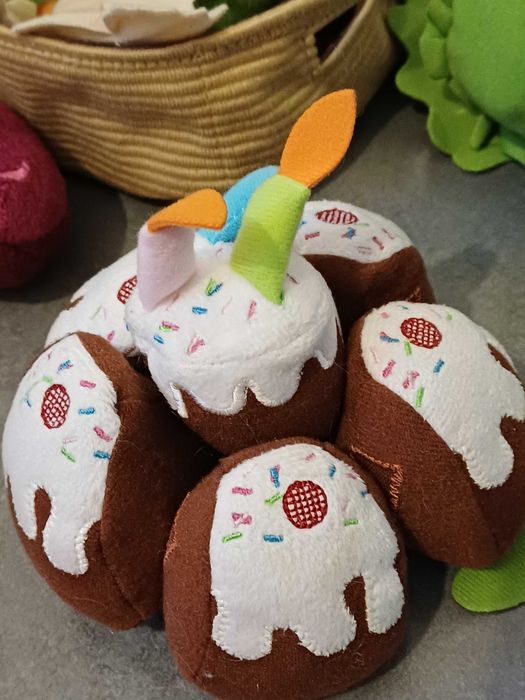 Kuchnia dziecięca światło i dźwięk 72 cm, mnóstwo dodatków, AKCESORIA