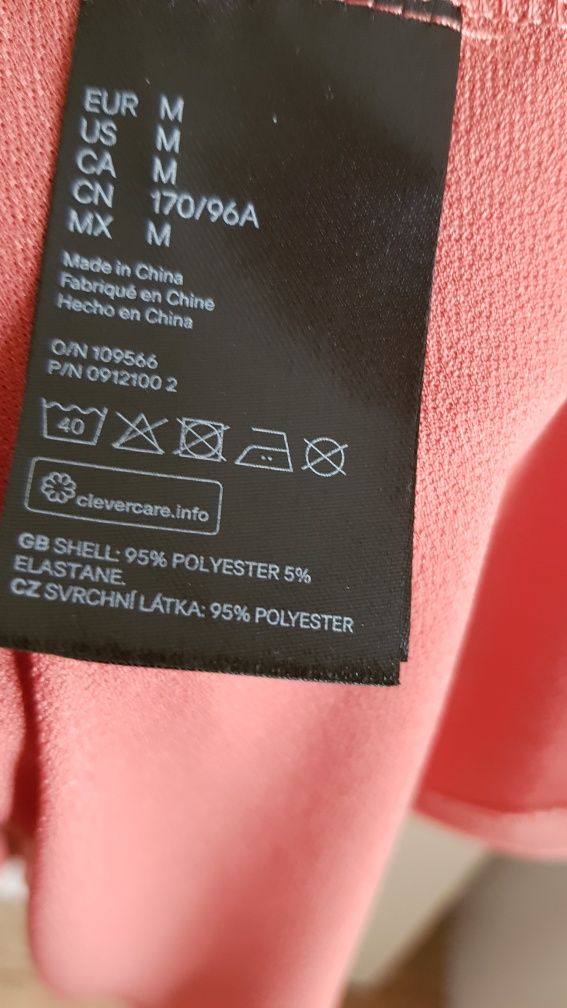 H&m sukienka kopertowy dekolt r 38