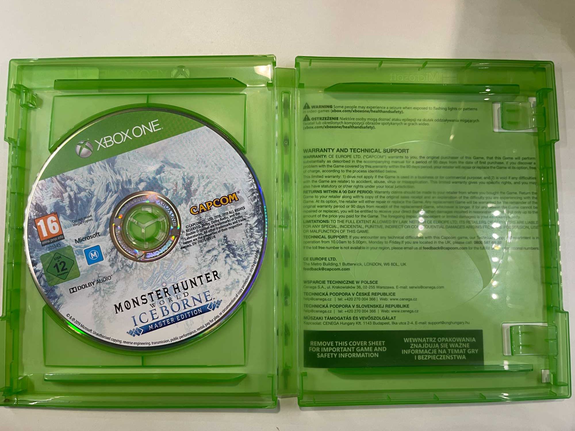 Monster Hunter World Iceborne Master Edition Xbox One