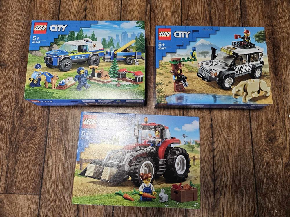 3 nowe zestawy Lego City