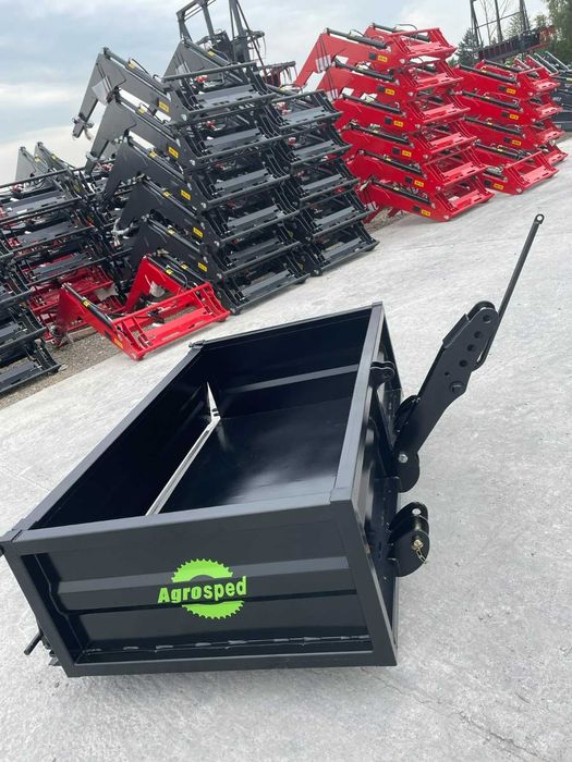 Skrzynia transportowa ładunkowa do ciągnika paczka 1.35 1.65 1.85 2.10