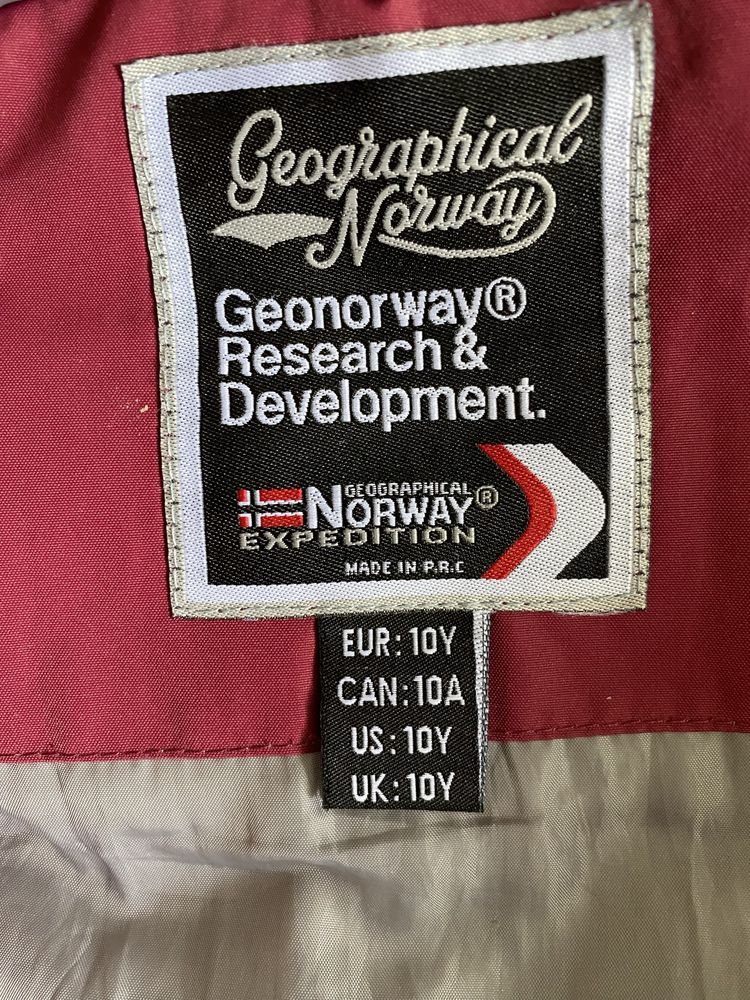 Kurtka puchowa Geographical Norway 146 10 lat