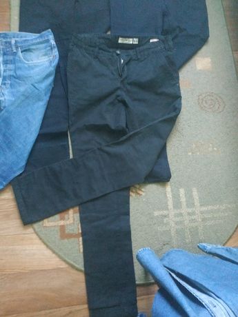 Джинсы и катоновые штаны размер S