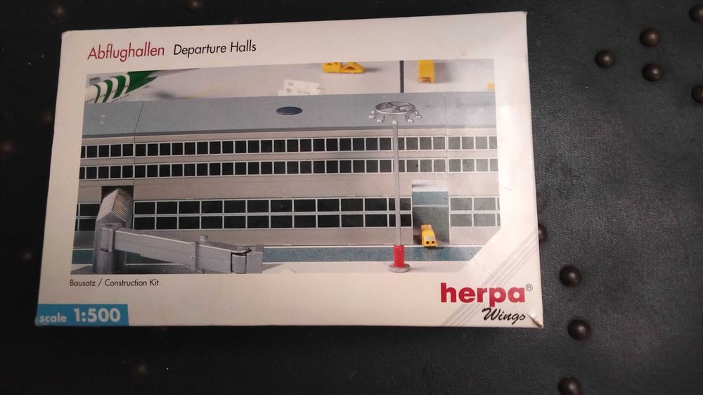 Kits modelismo Herpa 1:500 aeroporto