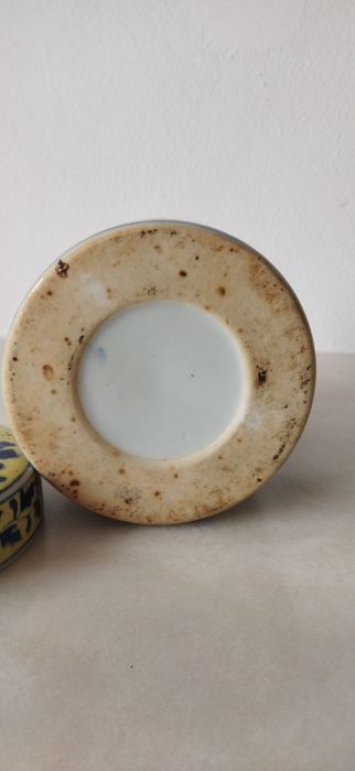 Caixa de chá chinesa porcelana e cerâmica