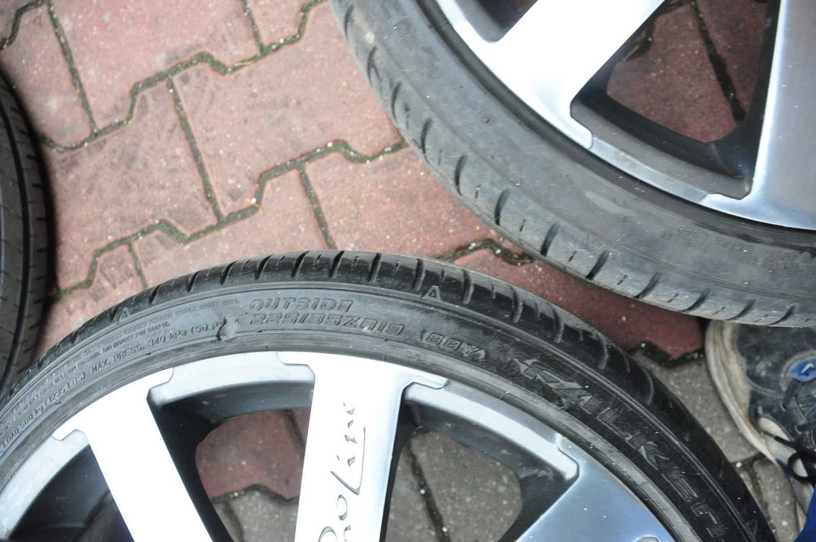 Koła opony felgi aluminiowe Audi A4 A6 A8 Felgi Proline PLW 19" 5x112