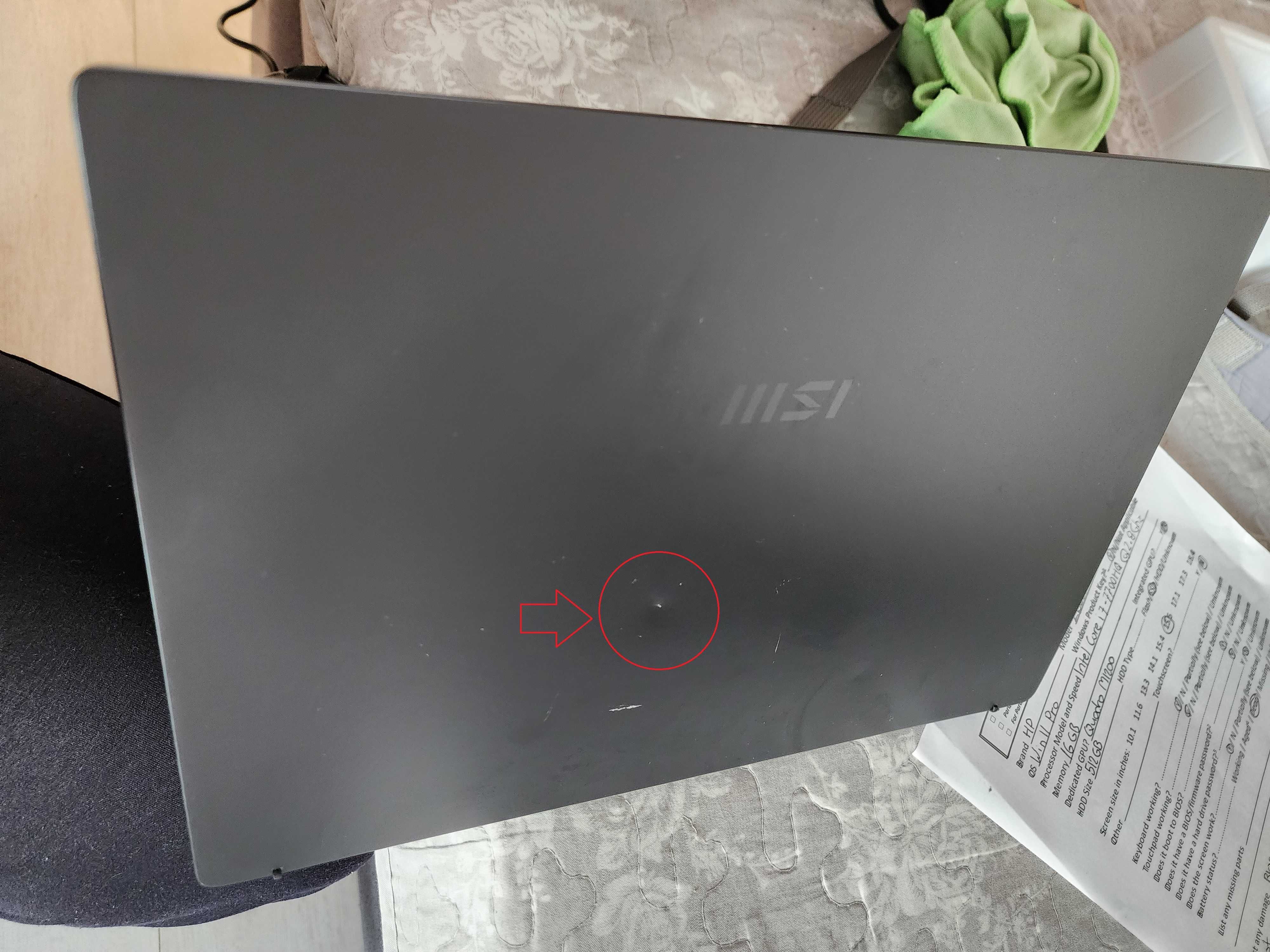 MSI Modern 14" FHD Gaming i7-1165G7 RAM 16GB SSD 512GB GeForce MX450