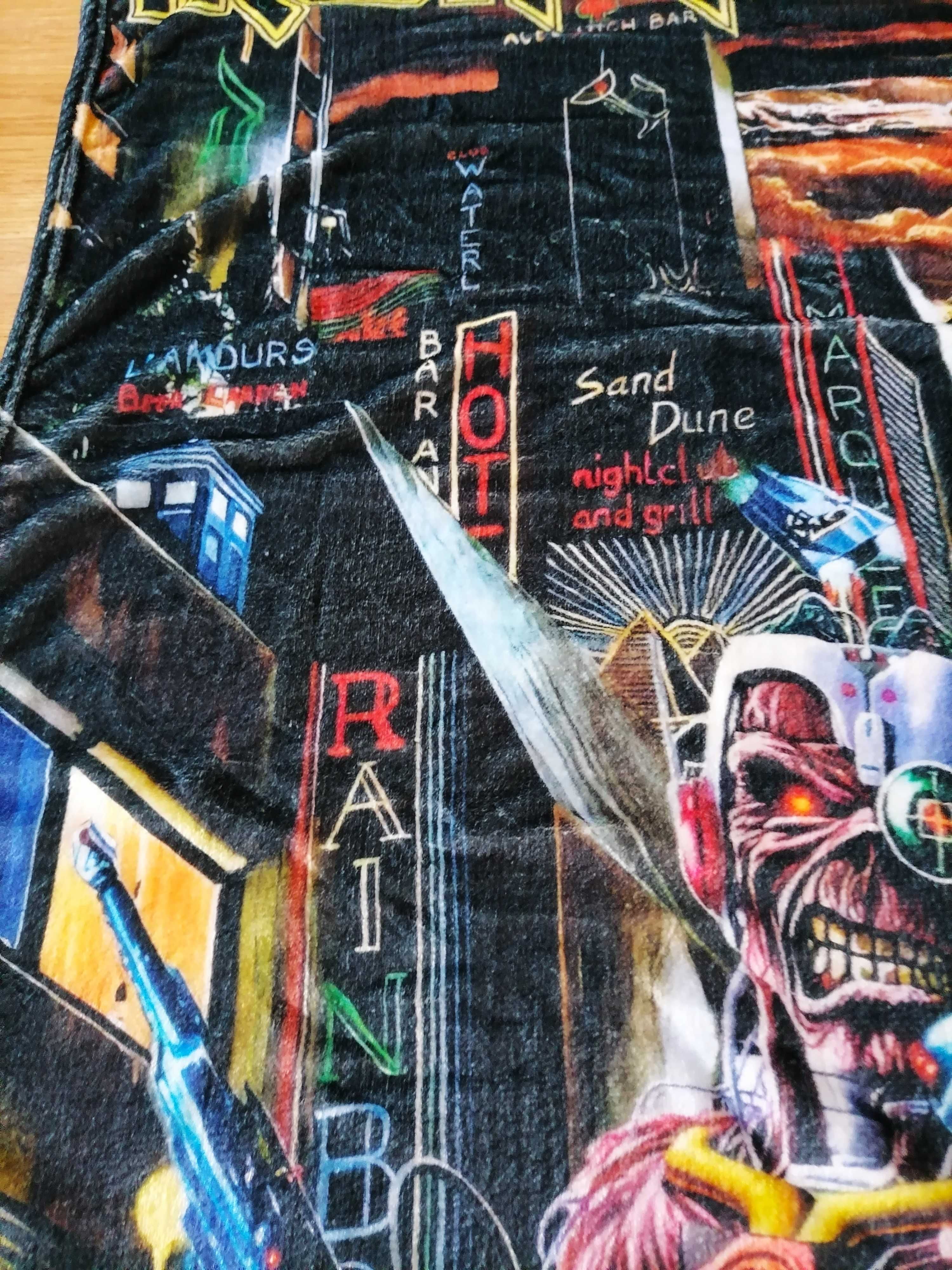 Manta Cobertor Iron Maiden 2 Tamanhos
